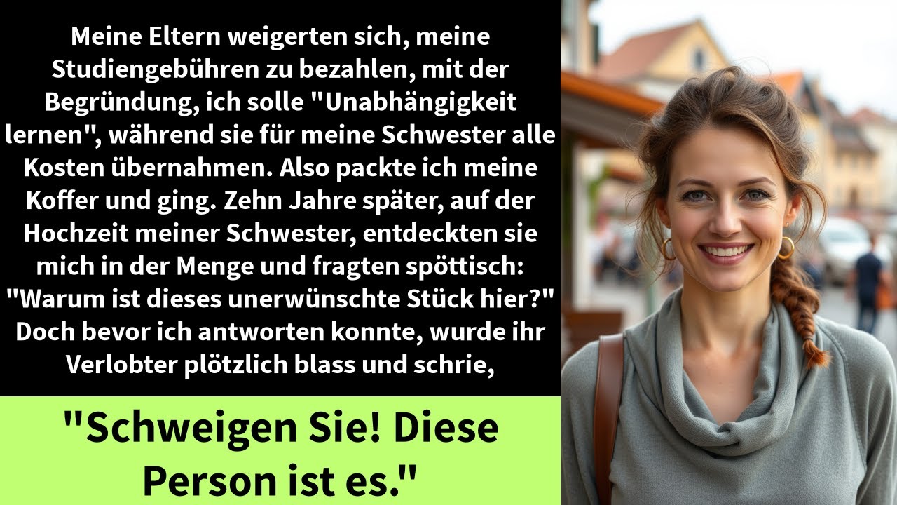 Meine Eltern weigerten sich, meine Studiengebühren zu bezahlen, mit der Begründung, ich solle