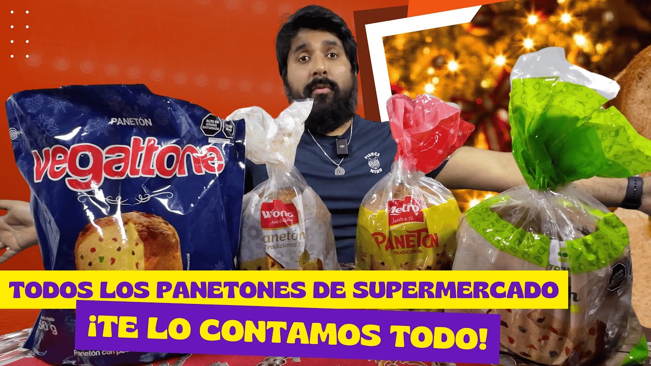 Probamos 5 Panetones de Supermercados ¡Y Este es el Mejor! | Soy Nano