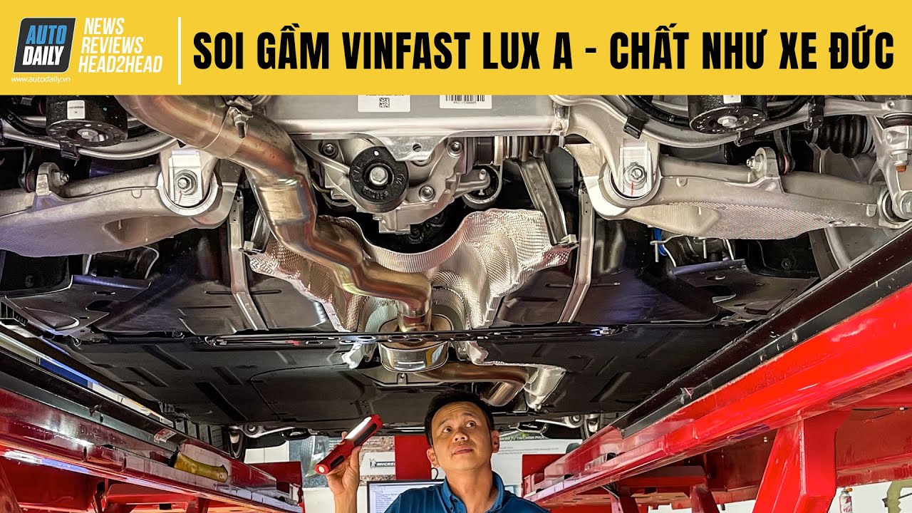 Soi gầm Vinfast Lux A 2.0 2021 - Chất như xe Đức, gi&aacute; ngon: Kh&ocirc;ng mua xe n&agrave;y th&igrave; xe n&agrave;o...!