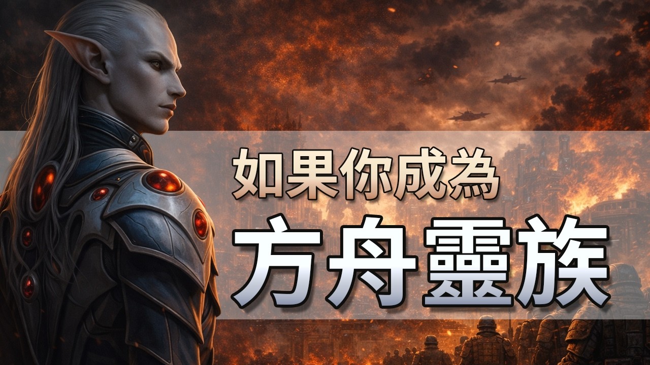 【戰錘40K】如果你只是個普通豆芽(灵族)，這輩子究竟會活成什麼樣？ | Warhammer 40K