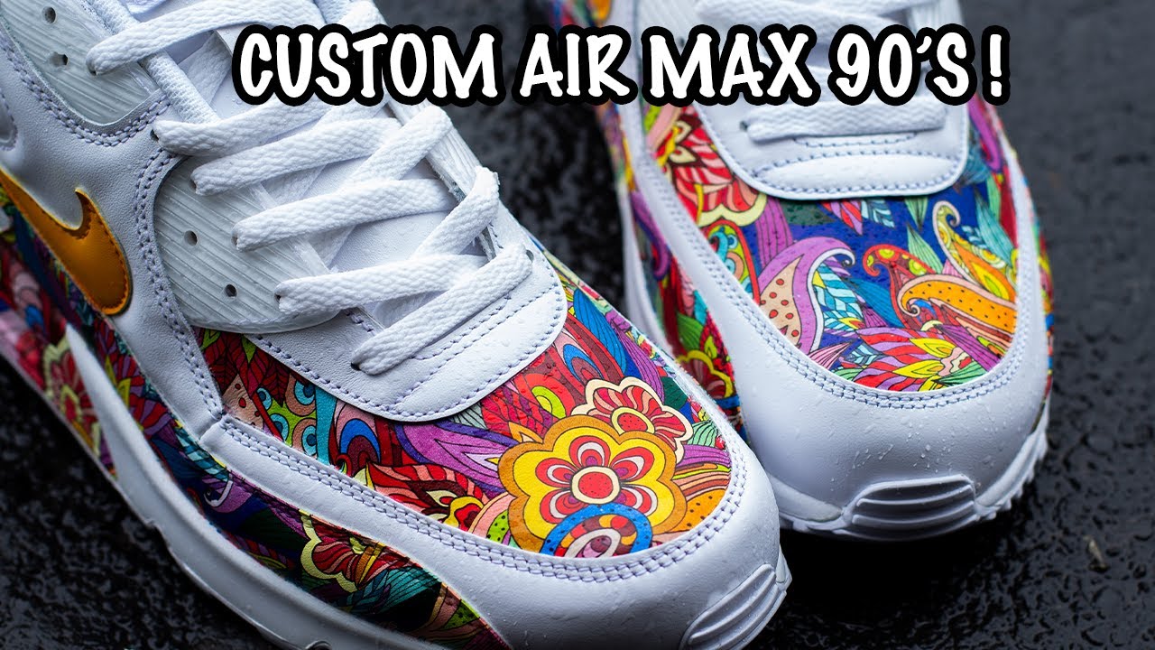 Custom Air Max 90’s 👨🏼‍🎨