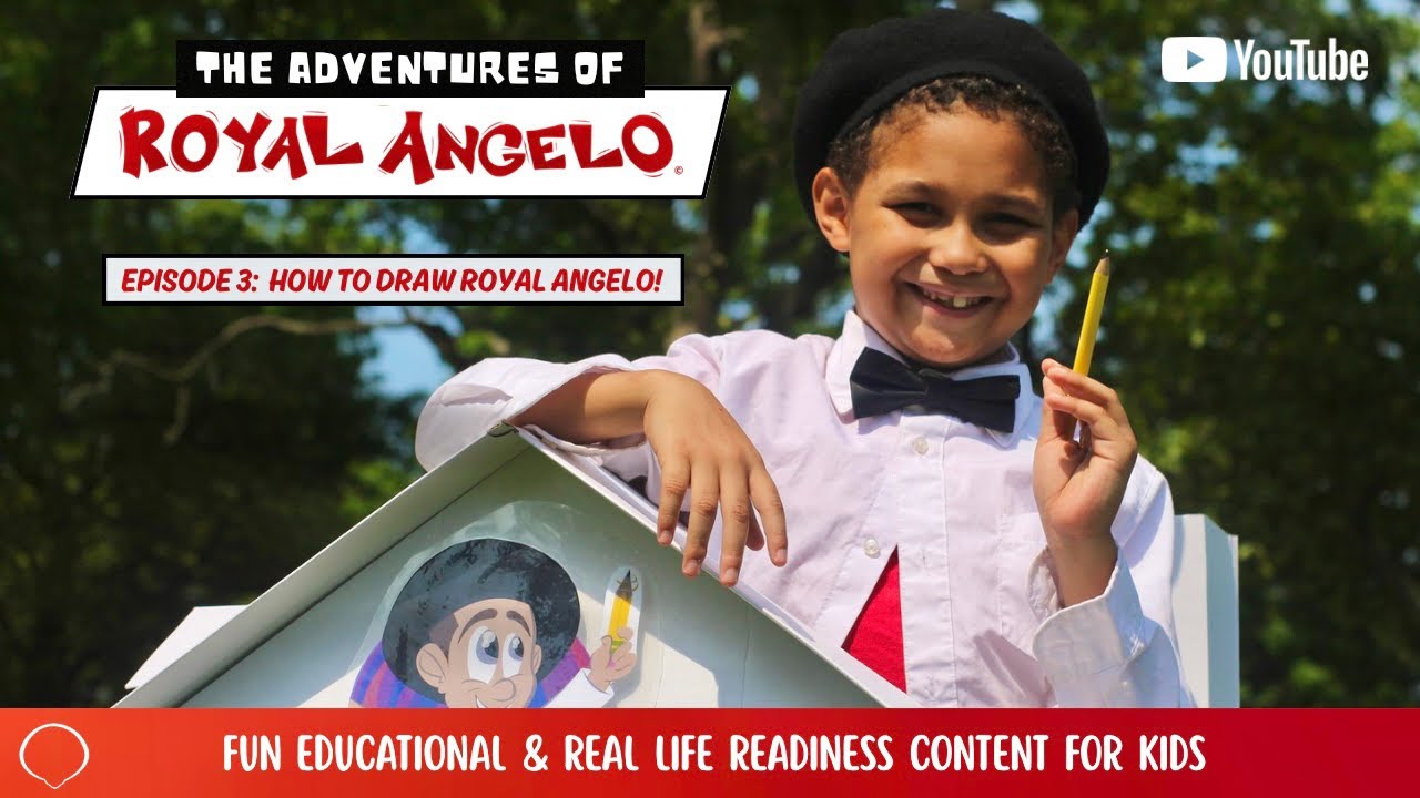 The Adventures Of Royal Angelo | Episode 3: How To Draw Royal Angelo!