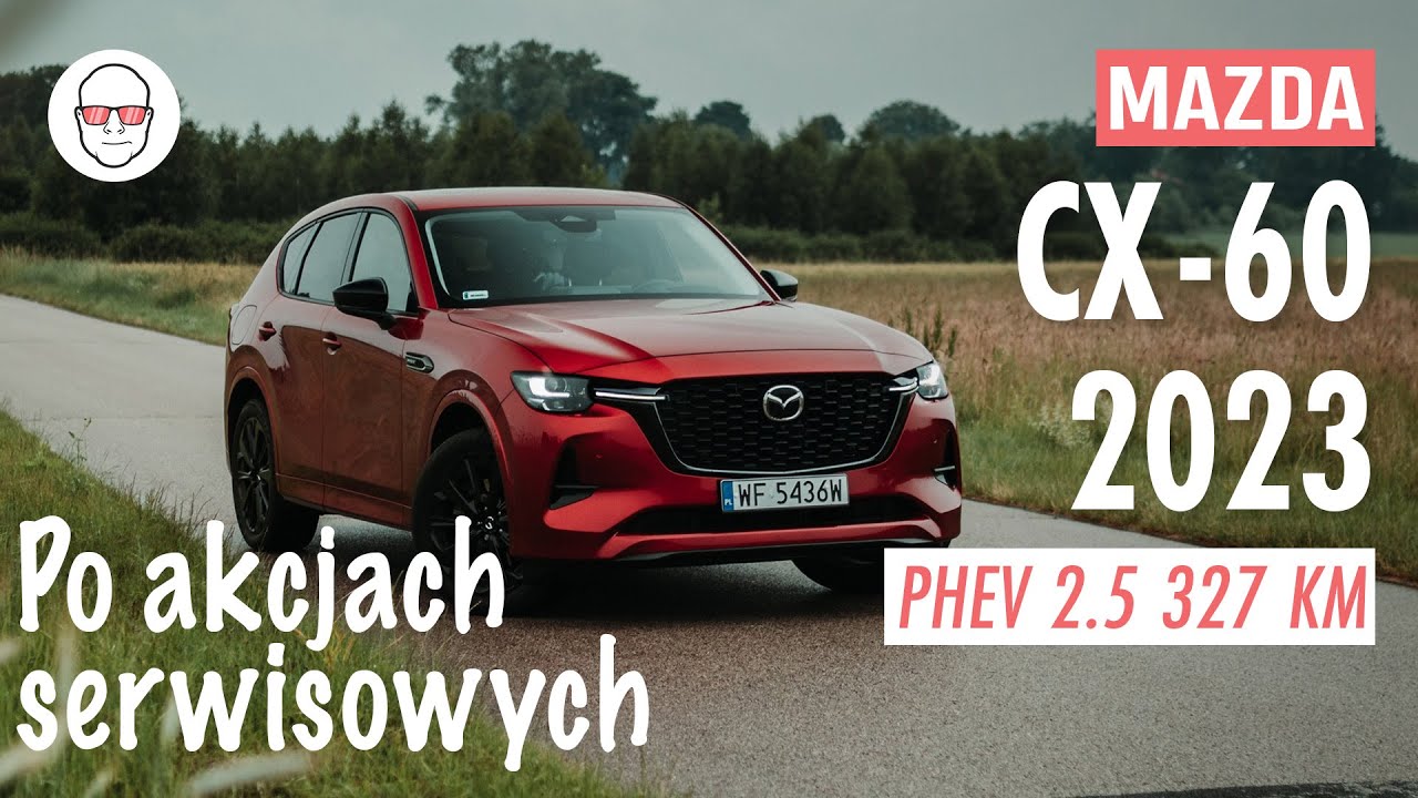 Mazda CX-60 PHEV po akcjach serwisowych test PL Pertyn Ględzi