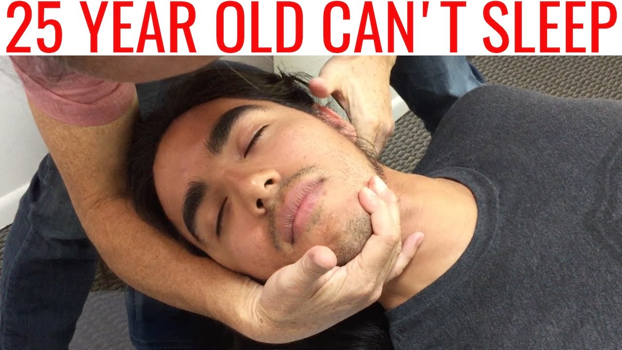 25 year hasn't SLEPT in 5 YEARS. Chiropractor Turns LIFE around