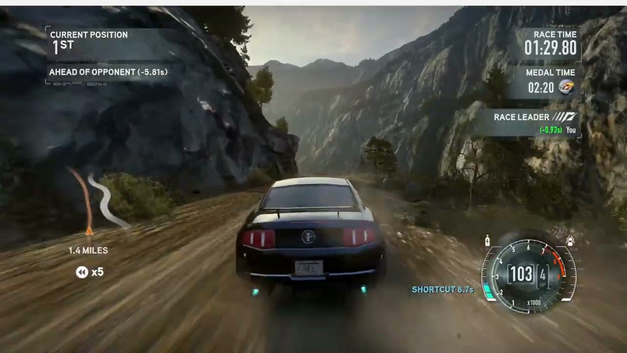Need For Speed The Run: Mountain Men in 2:07.23