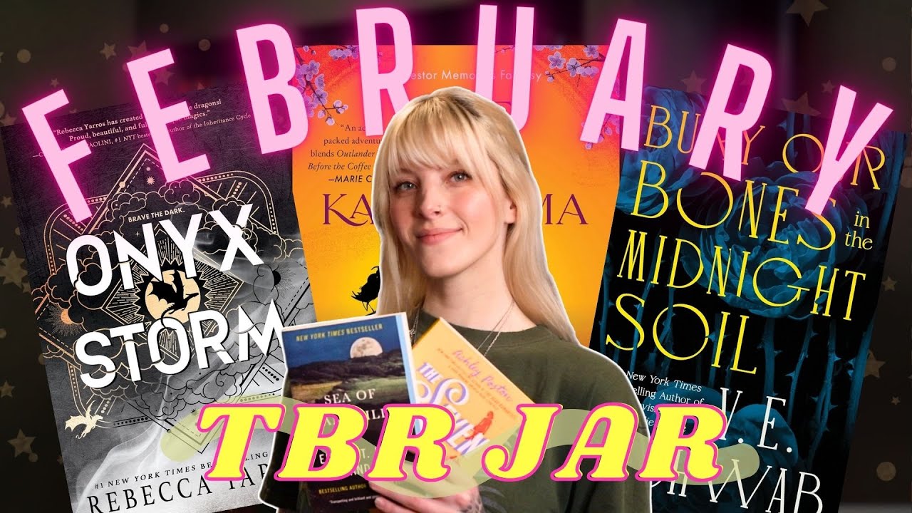 tbr jar chooses my FEBRUARY reads 🐠📚 (fantasy...and romance books?!) | February TBR