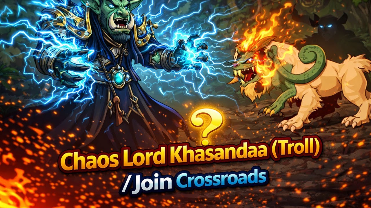 Walkthrought Chaos Lord Khasandaa (Troll) | EPS 1 (/Join CrossRoads)
