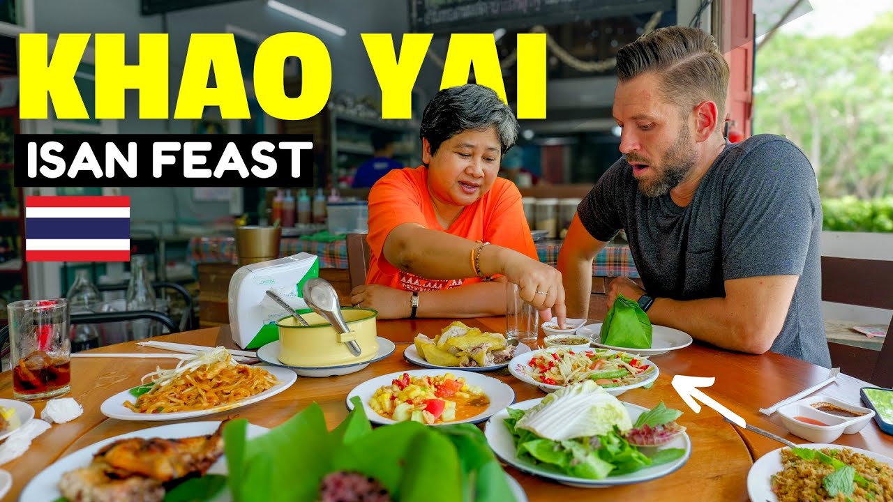 Introduction to ISAN FOOD in KHAO YAI NATIONAL PARK 🇹🇭 Isan series Ep.1