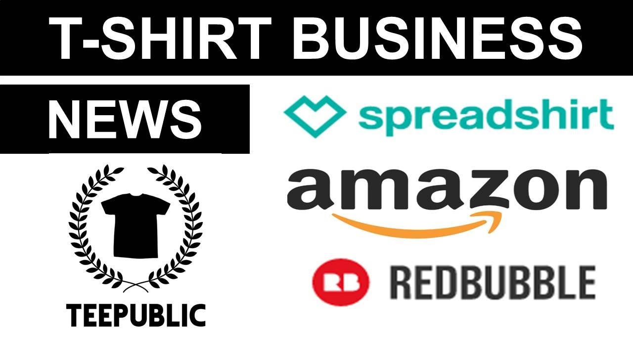 T-Shirt Business News #1 - Spreadshirt, Amazon & Co mit diversen Neugikeiten