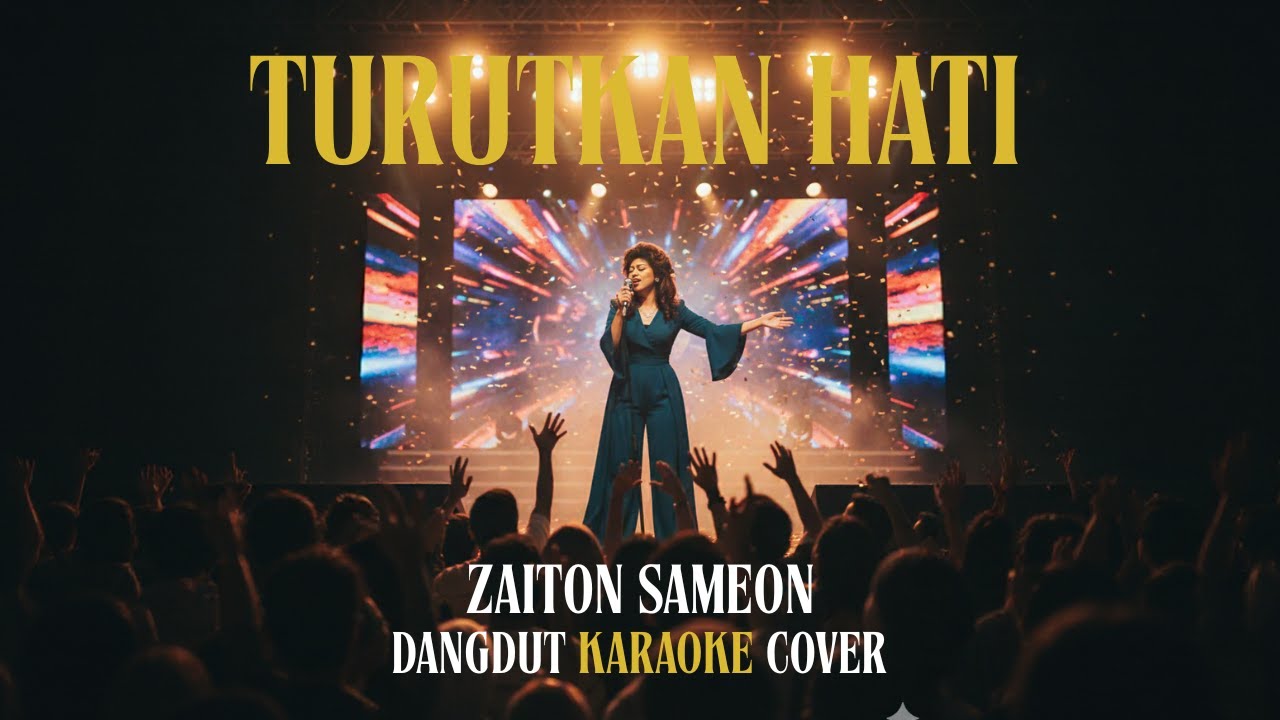 KARAOKE | Turutkan Hati | Zaiton Sameon | Dangdut Cover