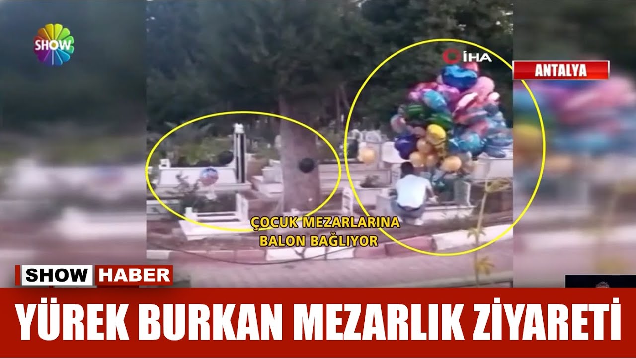 Yürek burkan mezarlık ziyareti