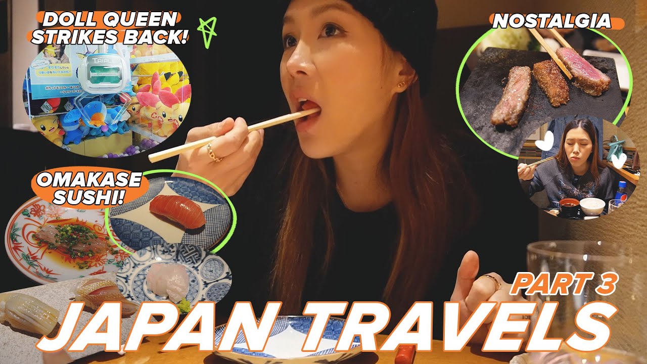 WHAT TO EAT IN TOKYO? BEEF? OMAKASE? Japan Winter Travel Vlog EP.3