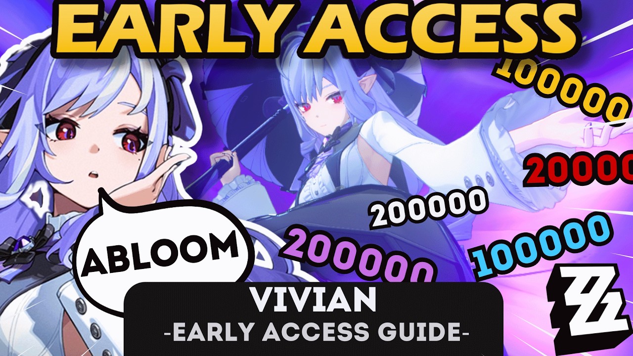I TRIED VIVIAN EARLY, AND FIGURED SOMETHING OUT... | ZZZ VIVIAN EARLY ACCESS