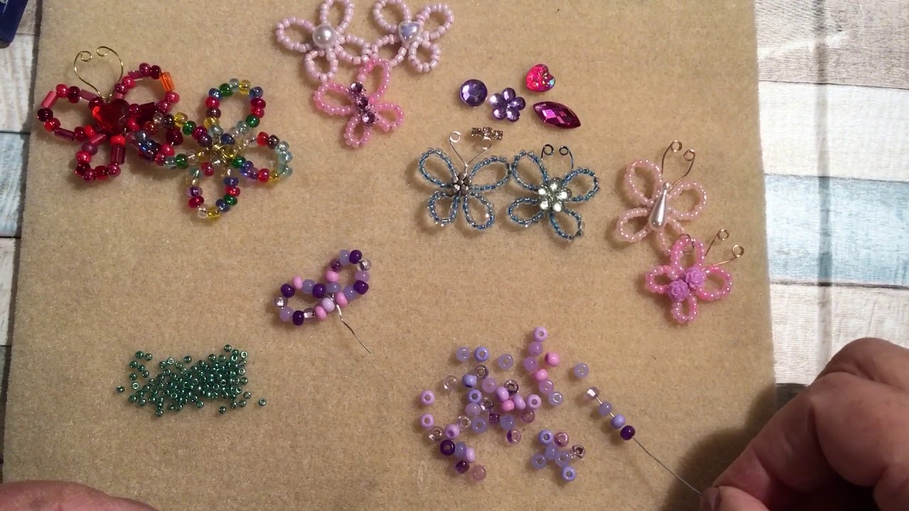Beaded butterfly Tutorial