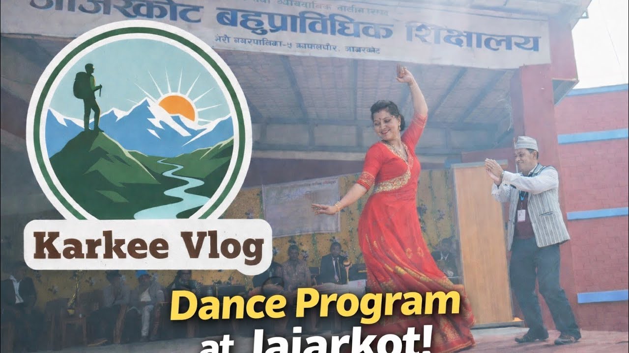 “Live Dance Program 🔥 | Full Stage Performance | Karkee Vlog”at jajarkot