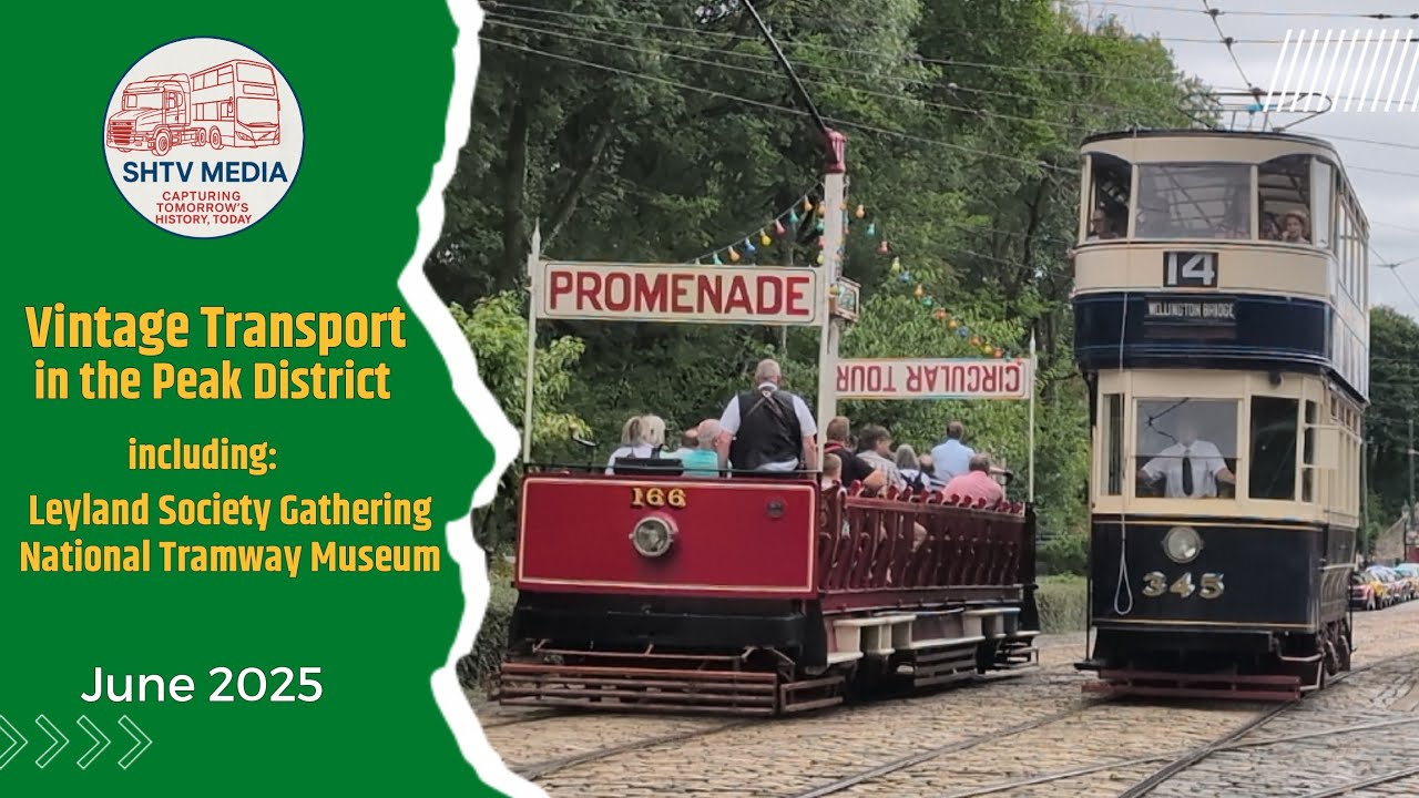 🚌 Leyland Society Gathering & Crich Tramway Visit | Peak District – 27 June 2025