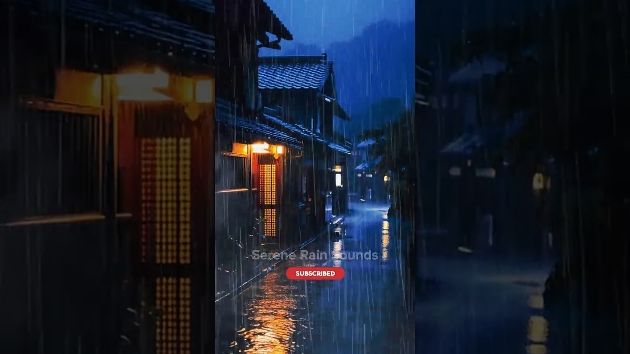 Deep Sleep Instantly with Heavy Rain #rainsoundsforsleeping