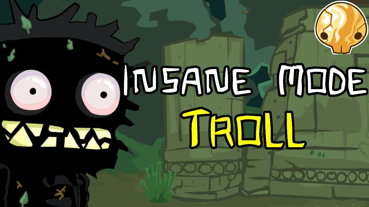 Troll Insane Mode Playthrough - Castle Crashers (Playable Hair Troll Mod)