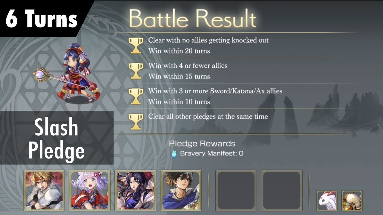 Another Eden - Yuna TMC (Slash Team 6T, Slash Pledge)