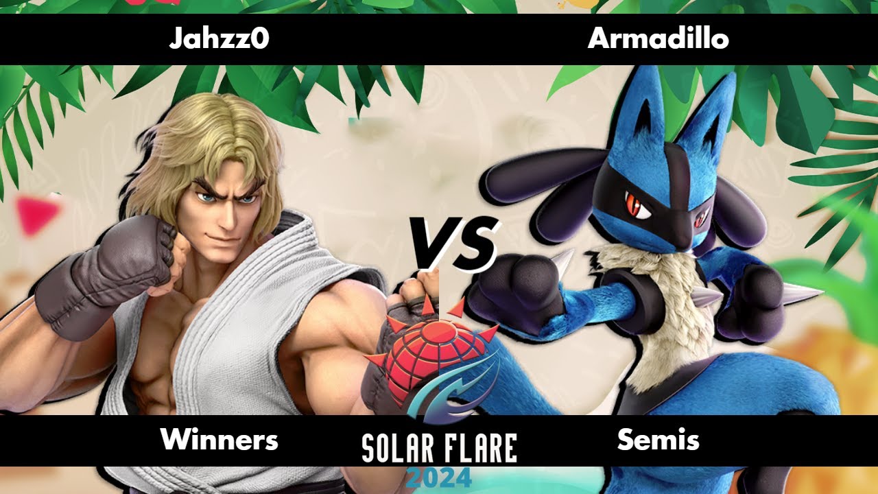 Solar Flare 2024 - Jahzz0 (Ken) vs Armadillo (Lucario) - Ultimate Singles - Winners Semis