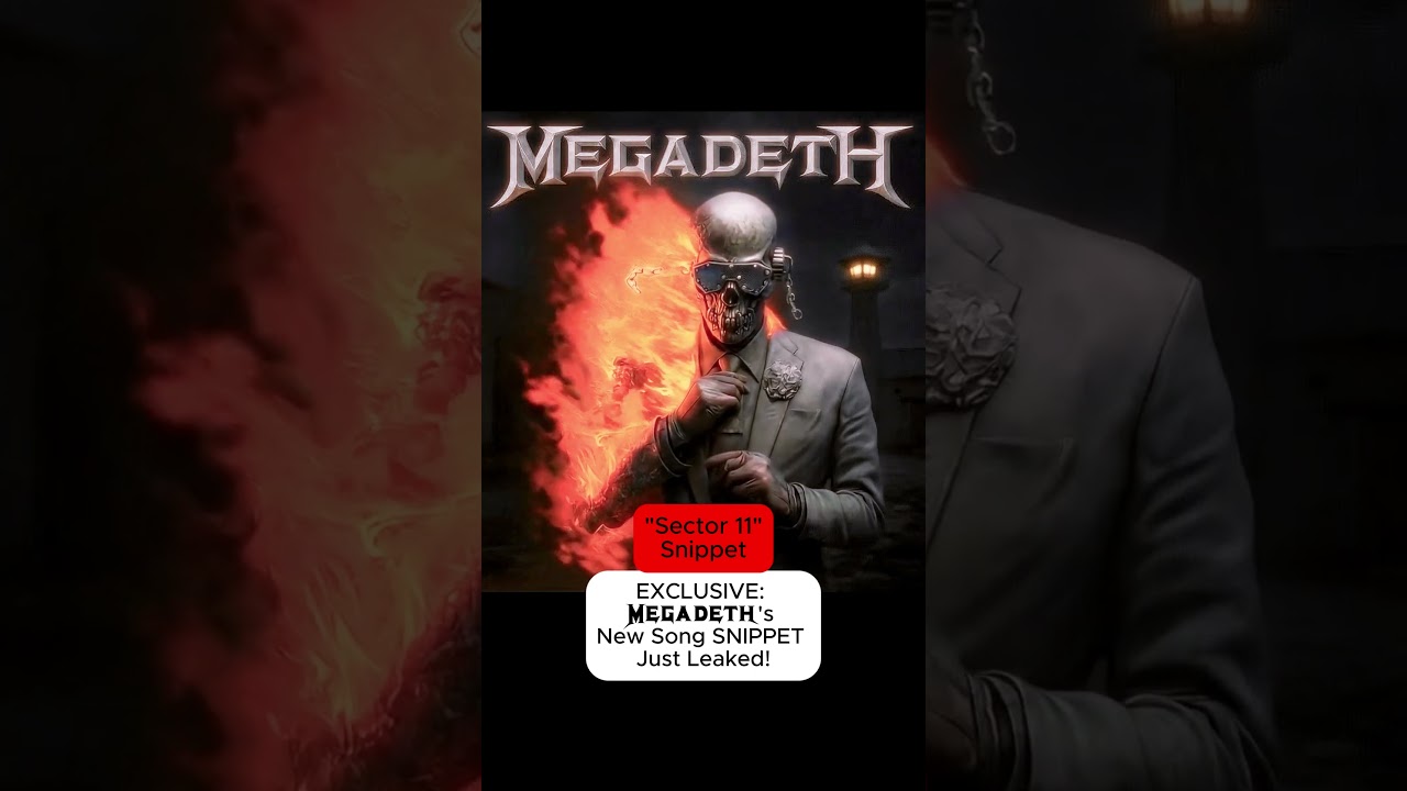 SECTOR 11 **Новая песня-трибьют Megadeth, слили! #megadeth #metalfans #metallica #davemustaine