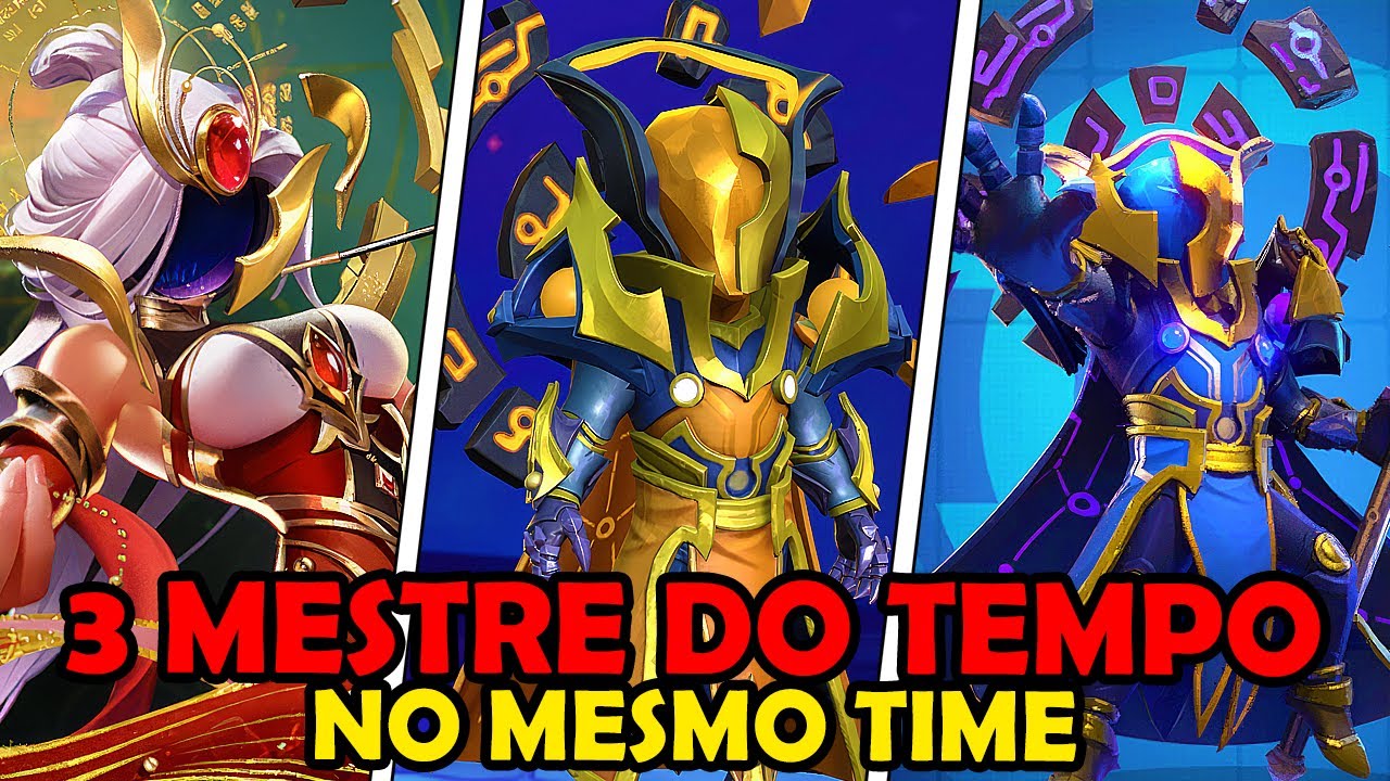 COMO SERIA um TIME INTEIRO de MESTRES DO TEMPO? no Super Sus