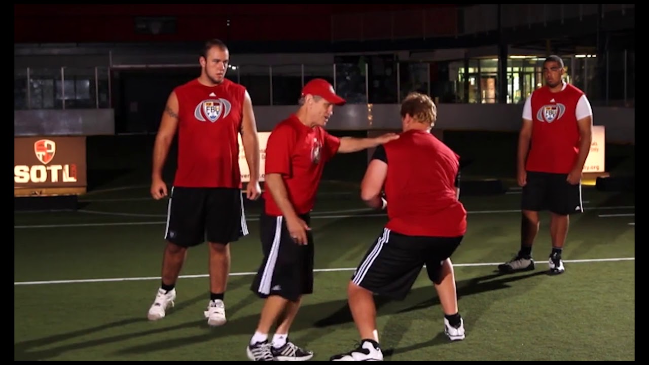 Offensive Line Drills | Kick Step