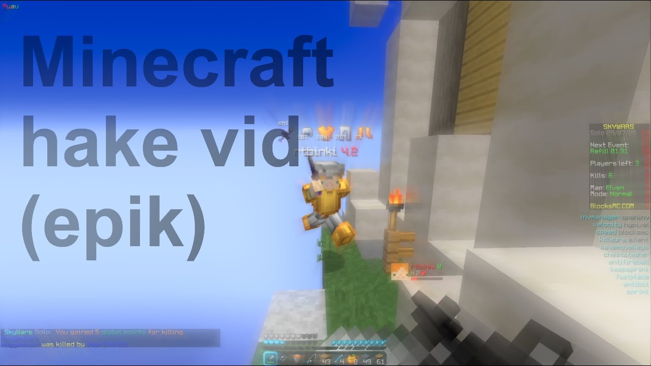 minecraft most hackest