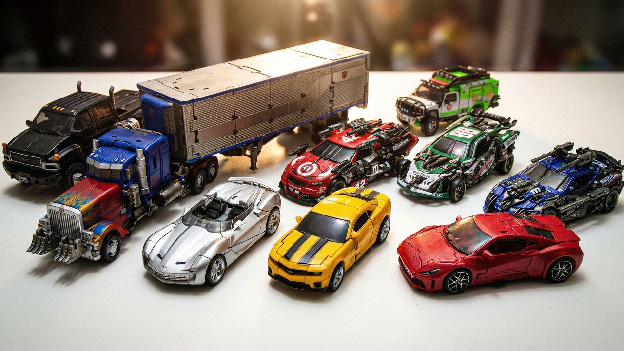 Transformers Movie 3 DOTM Studio Series Autobots Full Lineup Vehicle Forms Car Robot Toys