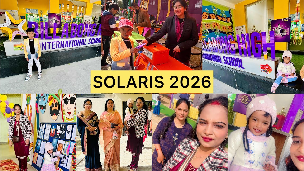 SOLARIS 2026 billabong international school #vlog #subscribe 