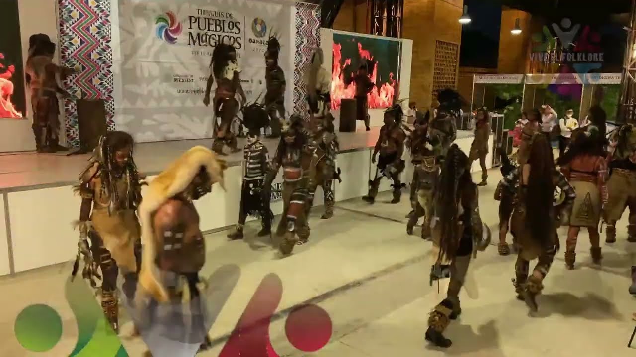 Danza Guamares de Comonfort, Guanajuato en el Tianguis de Pueblos Mágicos 2022