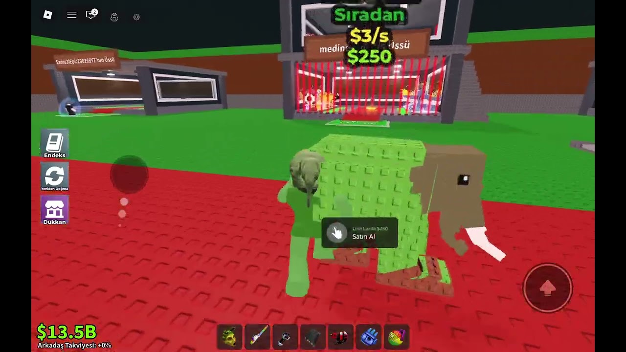 Roblox ama  bir brainrot çalışma oyniyoruz