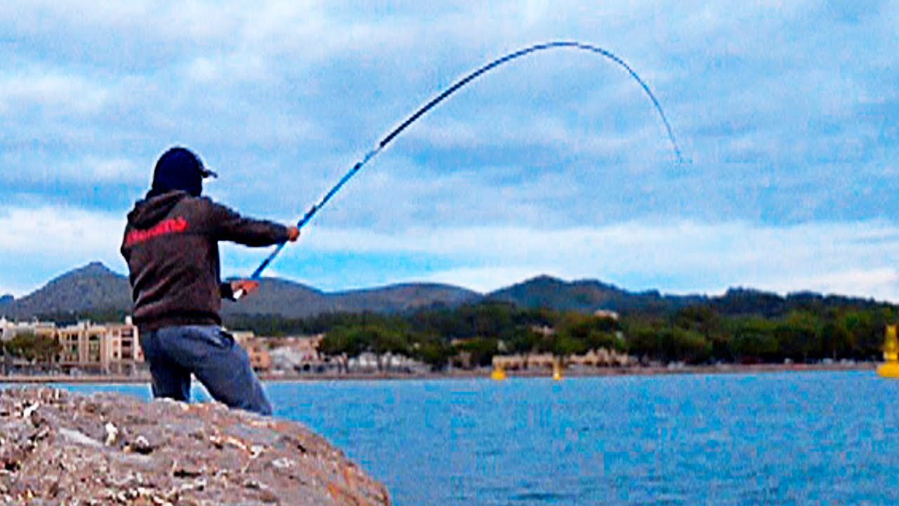 PESCA con CAÑA de MANO 6 METROS ¡¡A BOYA CORRIDA!!