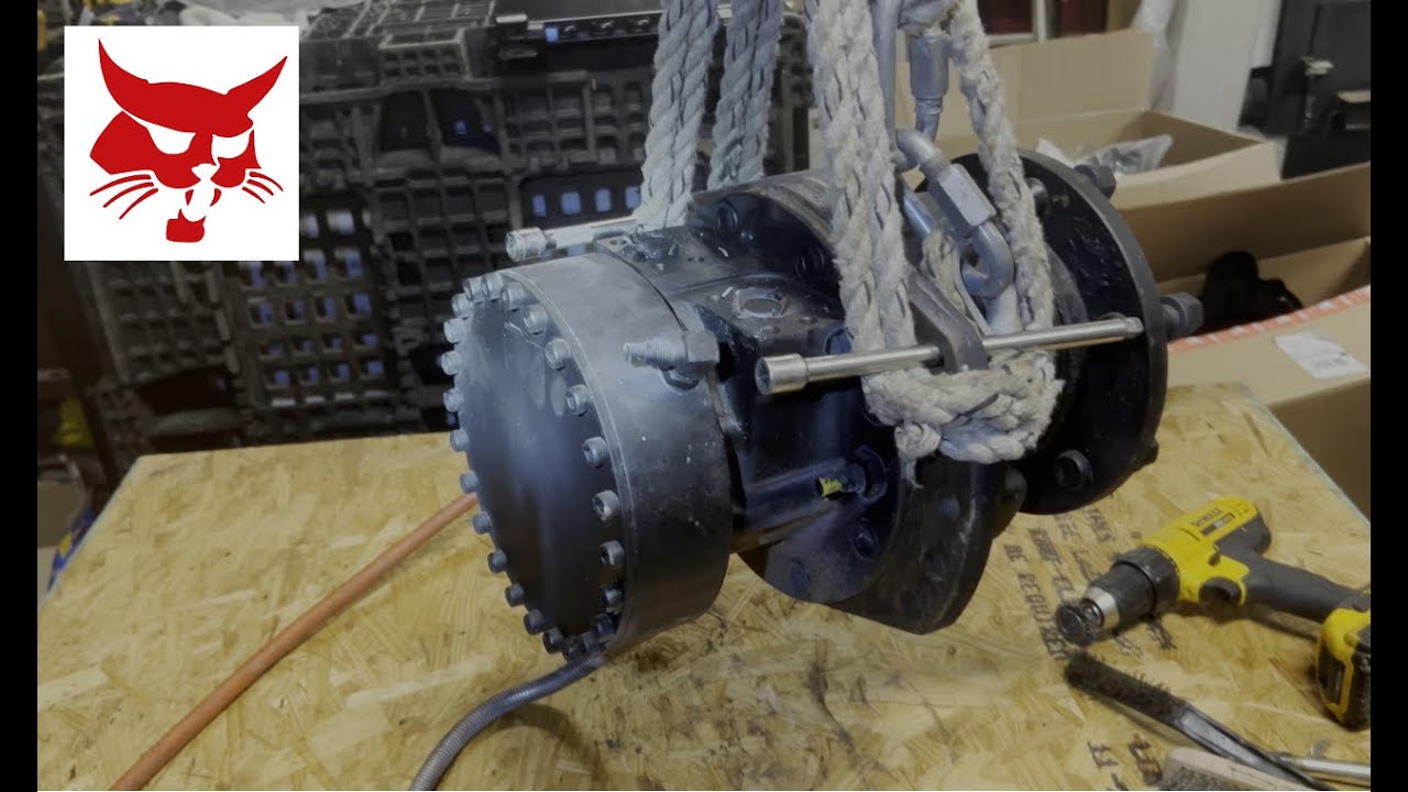 Bobcat Drive Motor rebuild