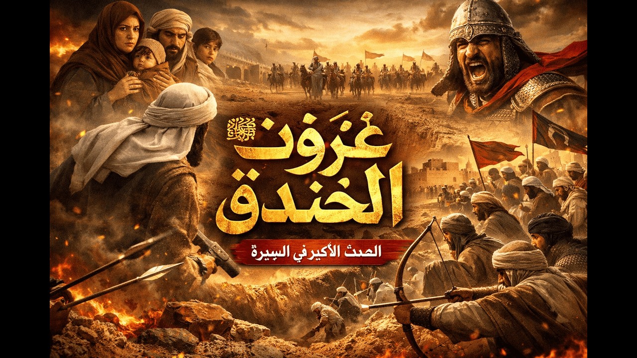 غزوة الخندق كما لم ترها من قبل | ملحمة الثبات في وجه 10,000 مقاتل