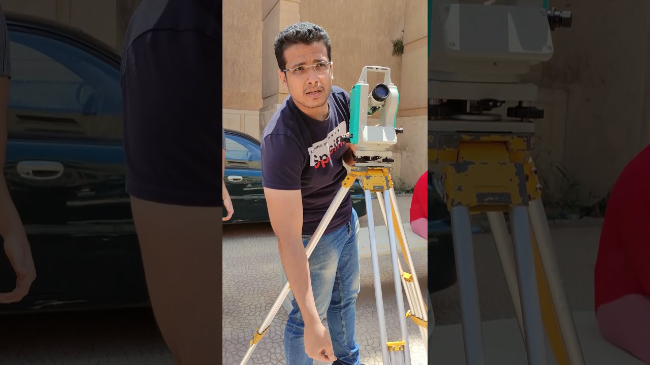 3 كيفية قراءة الزوايا باستخدام التيودوليت