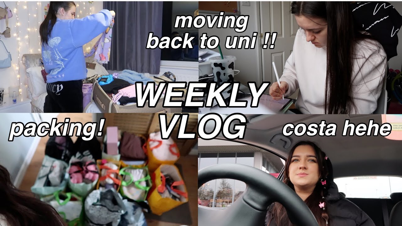 im moving back to uni!! packing up my room & saying goodbye:(