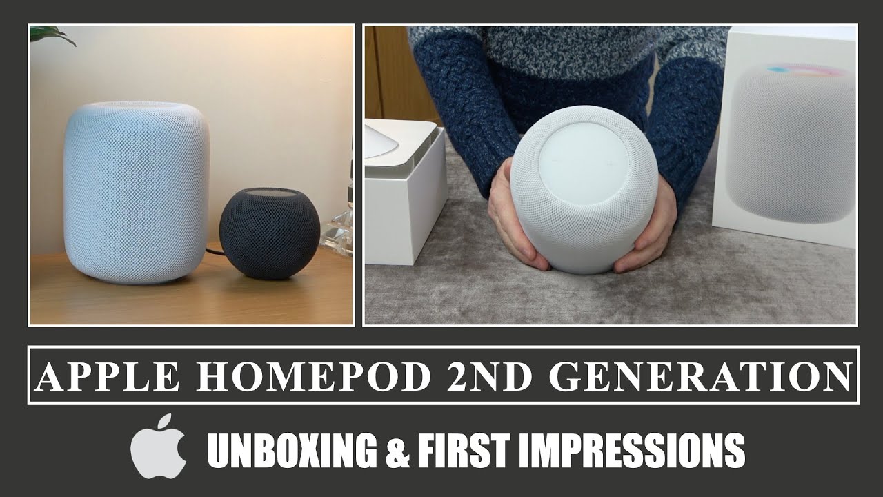 Apple HomePod 2nd Generation Unboxing & First Impressions
