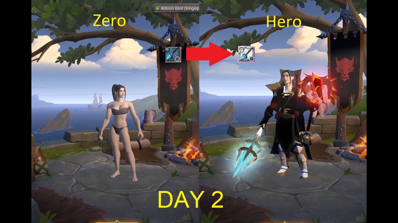 Zero To Hero / Frost Staff / Day 2 / Albion Online