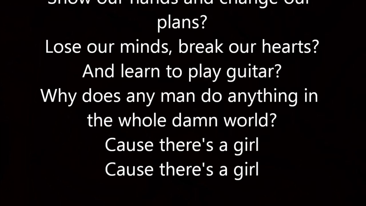 There's a Girl Trent Harmon Lyrics