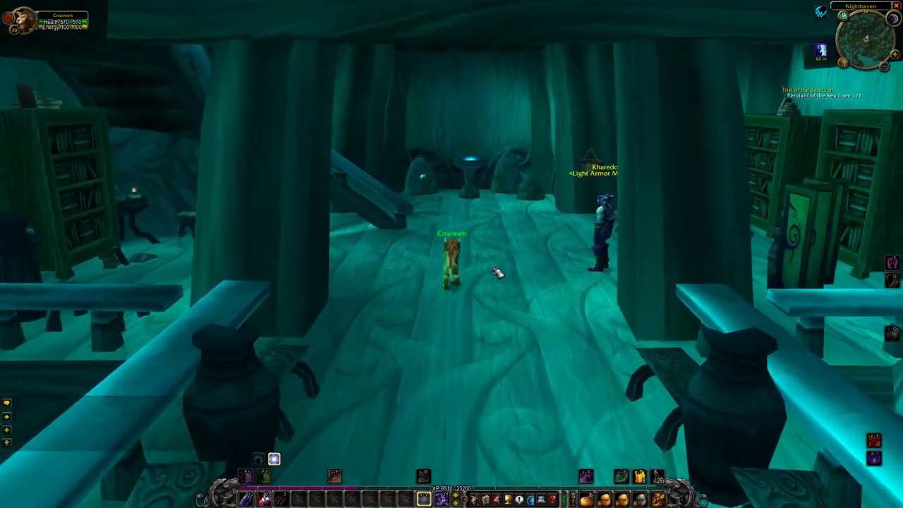 Tauren Druid Aquatic Form Quest Chain, WoW Classic