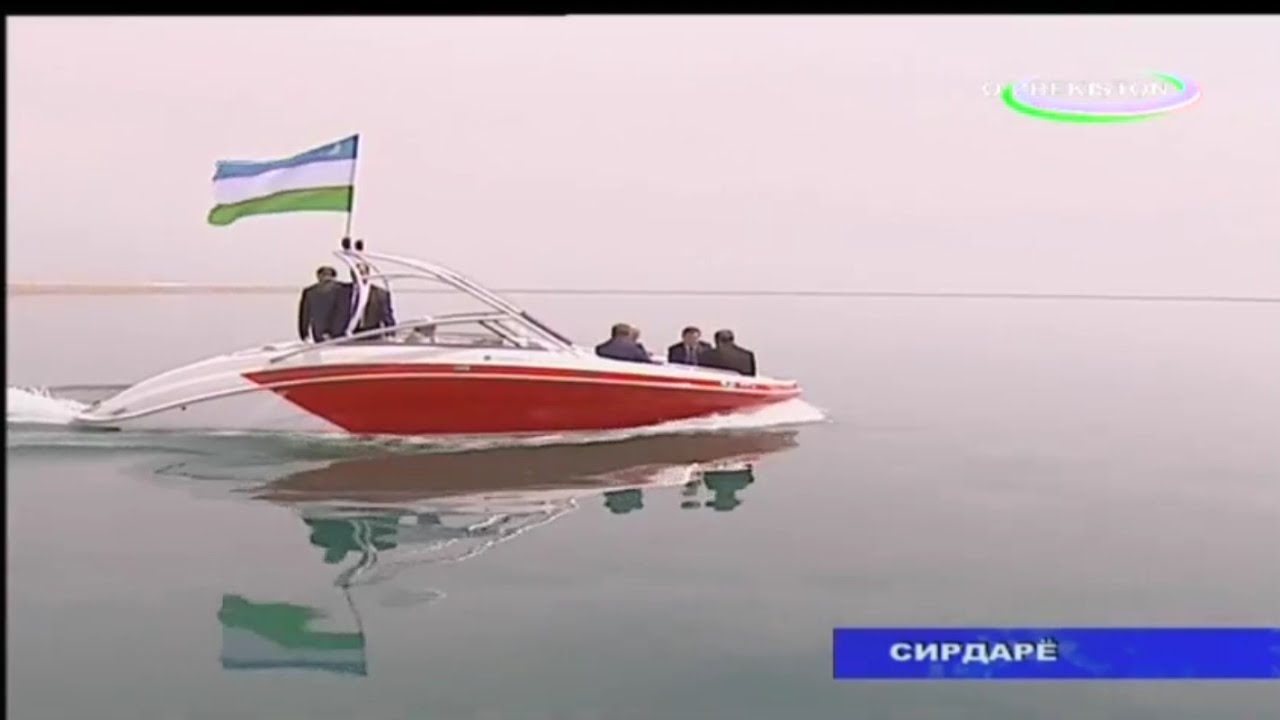 Qalampir.uz - Супер Видео: Шавкат Мирзиёев Сирдарёга вертолётда келди