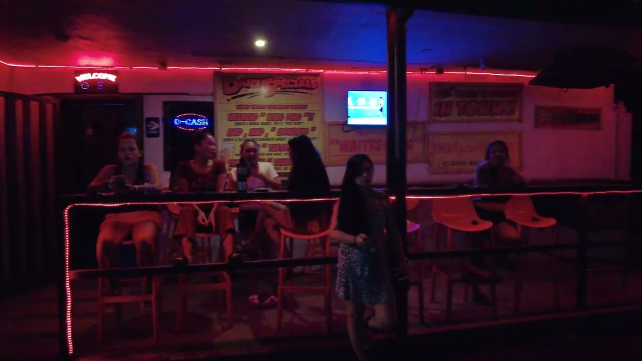 Bario Barretto Subic Zambales Philippines - Night Scene