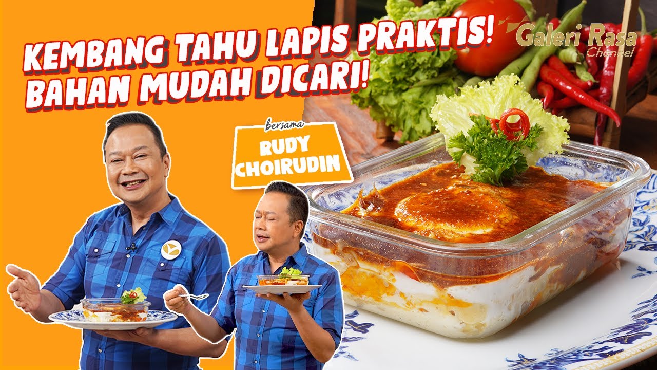 RUDY  CHOIRUDIN | KEMBANG TAHU LAPIS PALING PRAKTIS, BAHAN MUDAH DICARI!