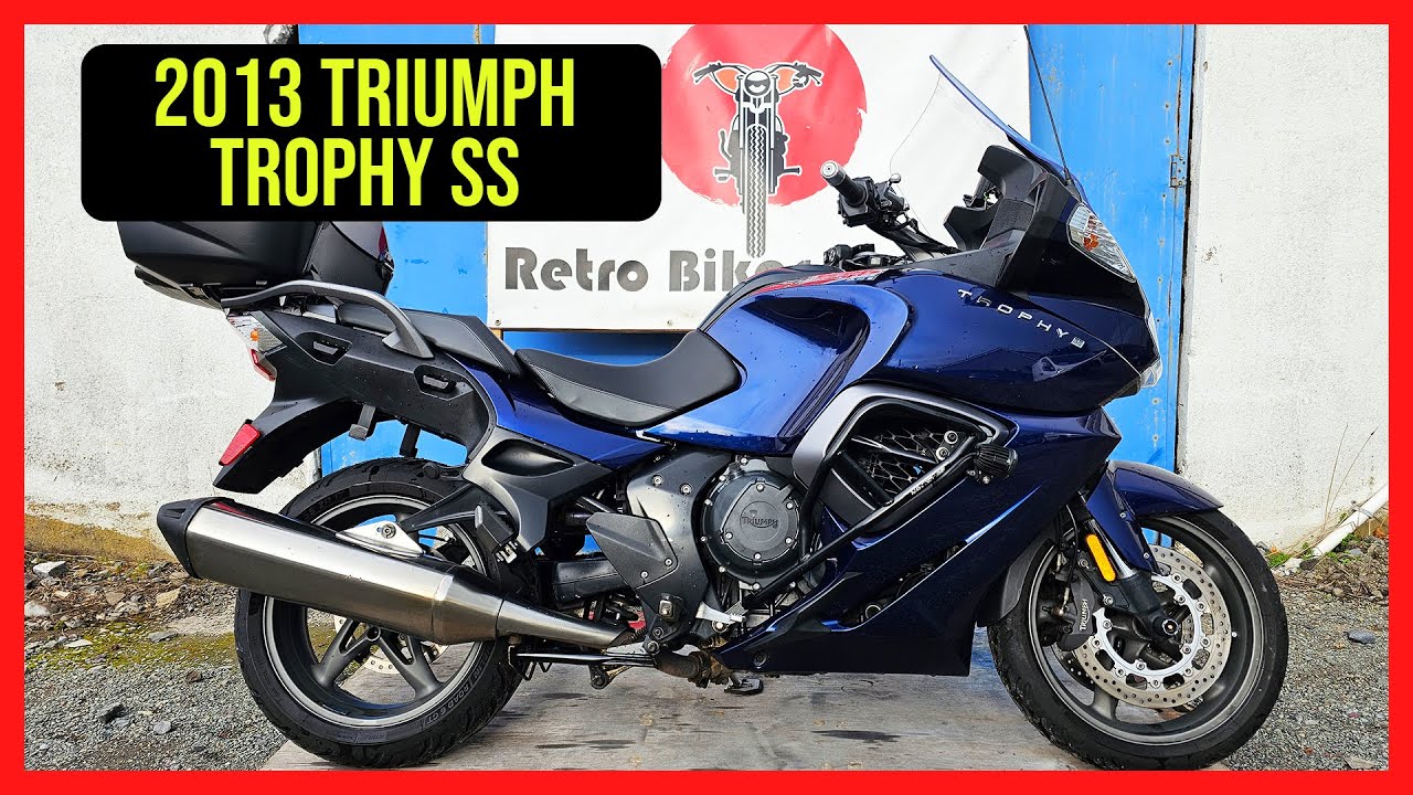 2013 Triumph Trophy SS - Your Luxurious Journey companion