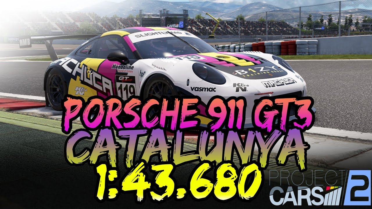 Project Cars 2 | Porsche 911 GT3 Hot lap + Setup @ Catalunya 