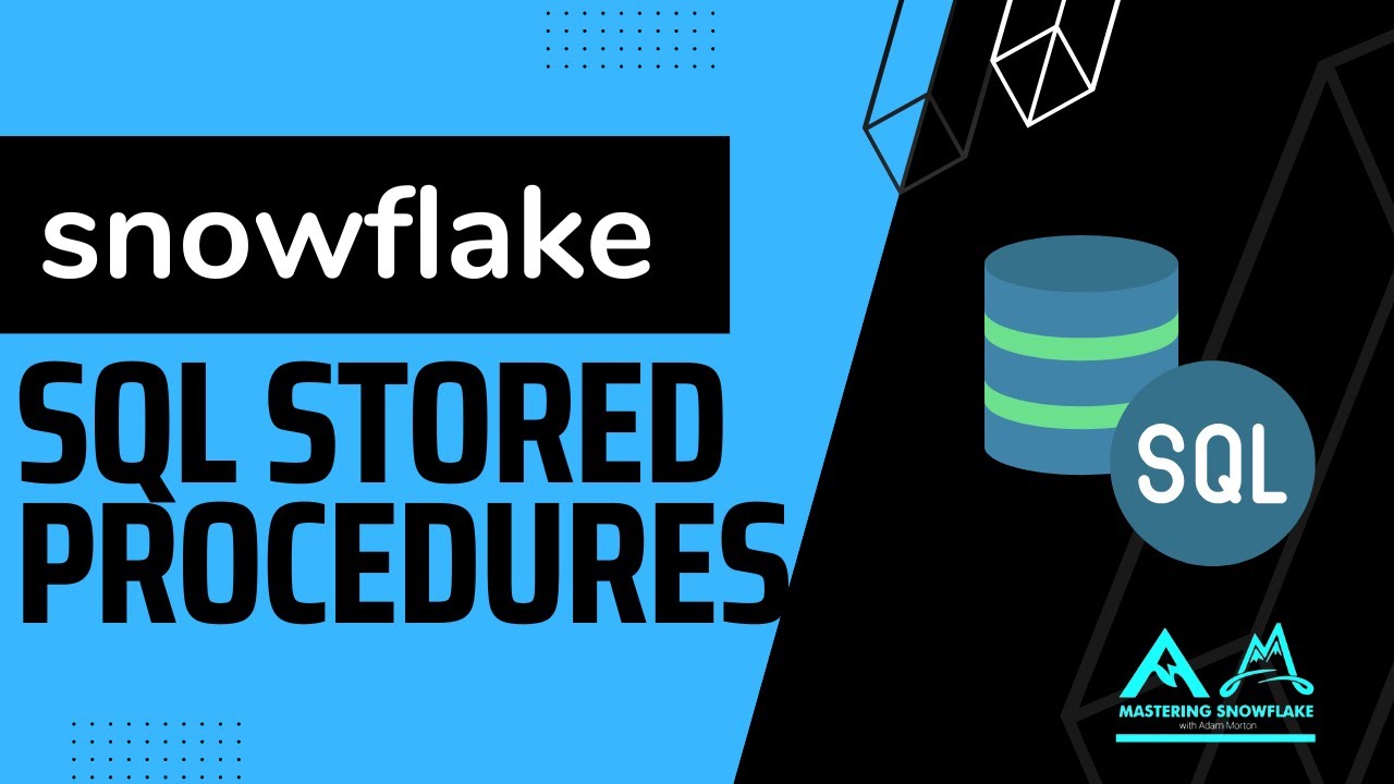 Хранимые процедуры SQL | Скрипты Snowflake