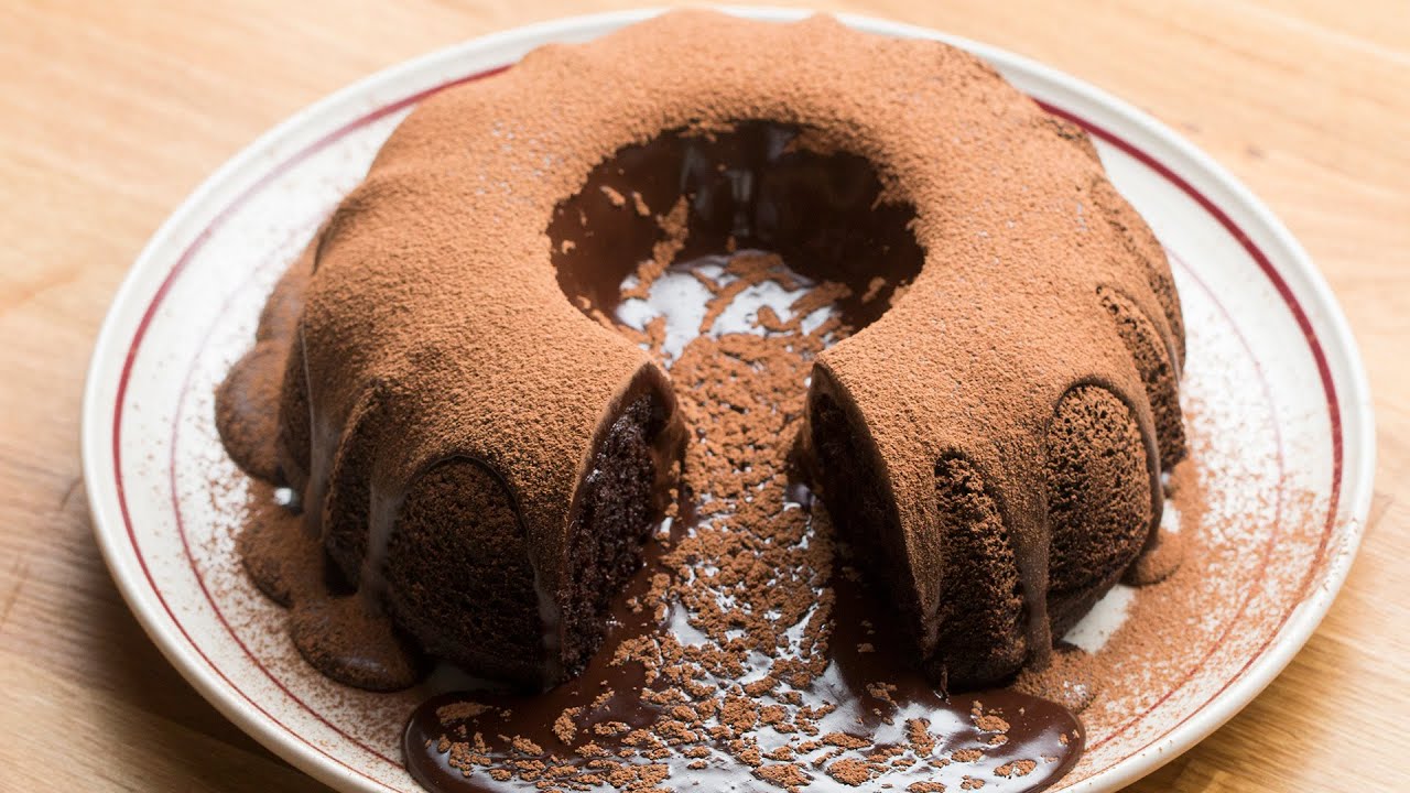 Giant Molten Chocolate Cake