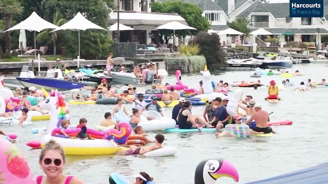 The vibrant spirit of summertime in St Francis Bay. FLASH FLOATS!