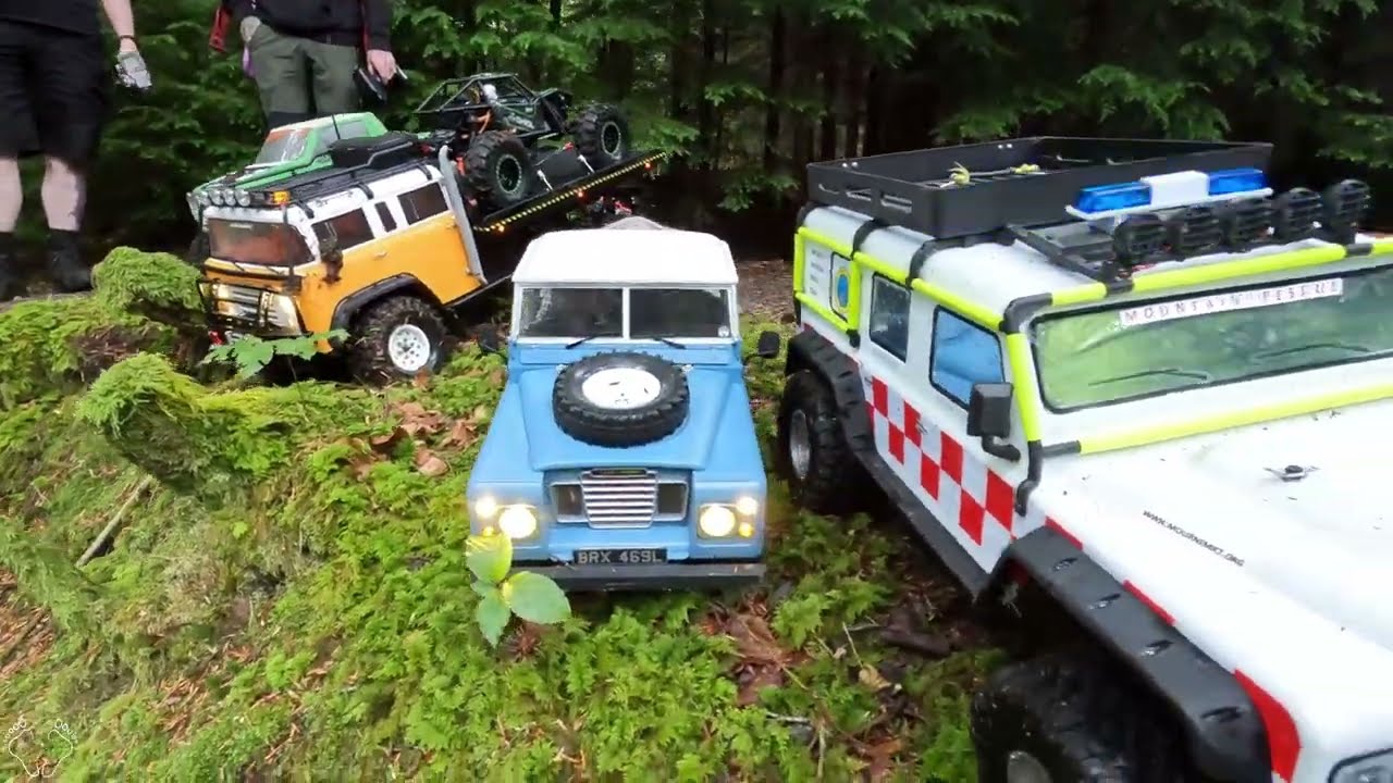 Epic RC Crawler Run - Tollymore Forest July 2024 #rccrawler #rccar